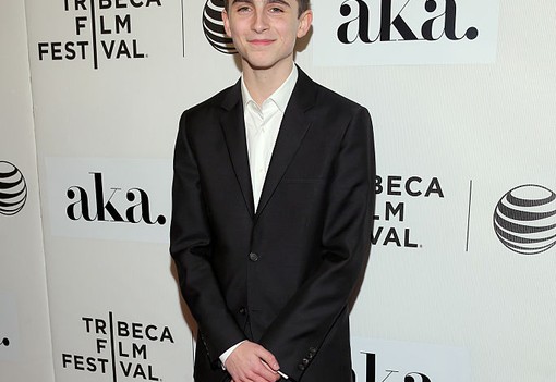 Igen, ez tényleg Timothée Chalamet, méghozzá élete első filmbemutatóján: valósággal átalakult azóta A Dűne fiatal színésze