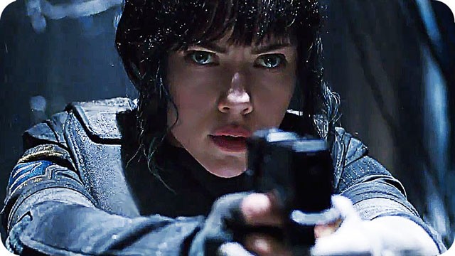 Scarlett Johansson a Ghost In The Shell című filmben