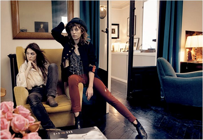 Charlotte Gainsbourg és Lou Doillon