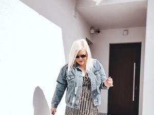 Melegítő helyett vagány, csajos szettet választott ma Doda