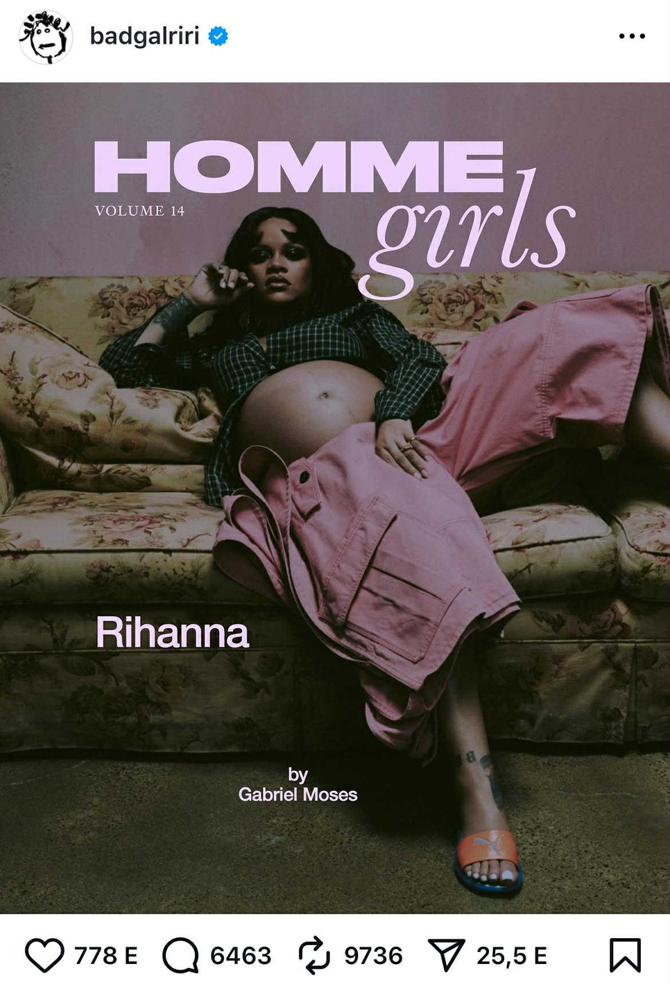 Rihanna ezzel jelentette volna be, hogy kislánya lesz?