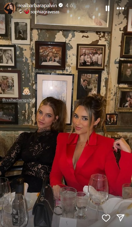 Palvin Barbara és Sophia Graves közös fotót posztoltak