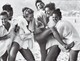 A szupermodell-korszak ikonikus fotóján: Estelle Lefébure, Karen Alexander, Rachel Williams, Linda Evangelista, Tatjana Patitz, és Christy Turlington, a Vogue 1988 augusztusi számából