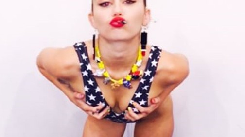 Miley Cyrus megőrült a hétvégén