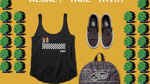 8-bites álmok a VANS-től: VANS x Nintendo