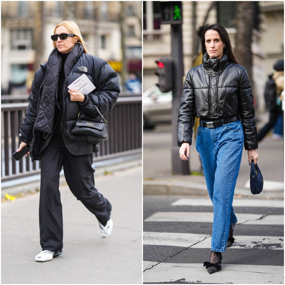 A fekete pufikabát most kivívta magának a sikkes jelzőt