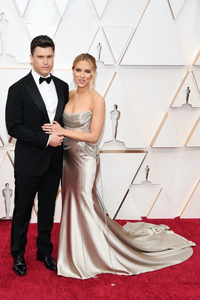 Scarlett Johansson Colin Jost