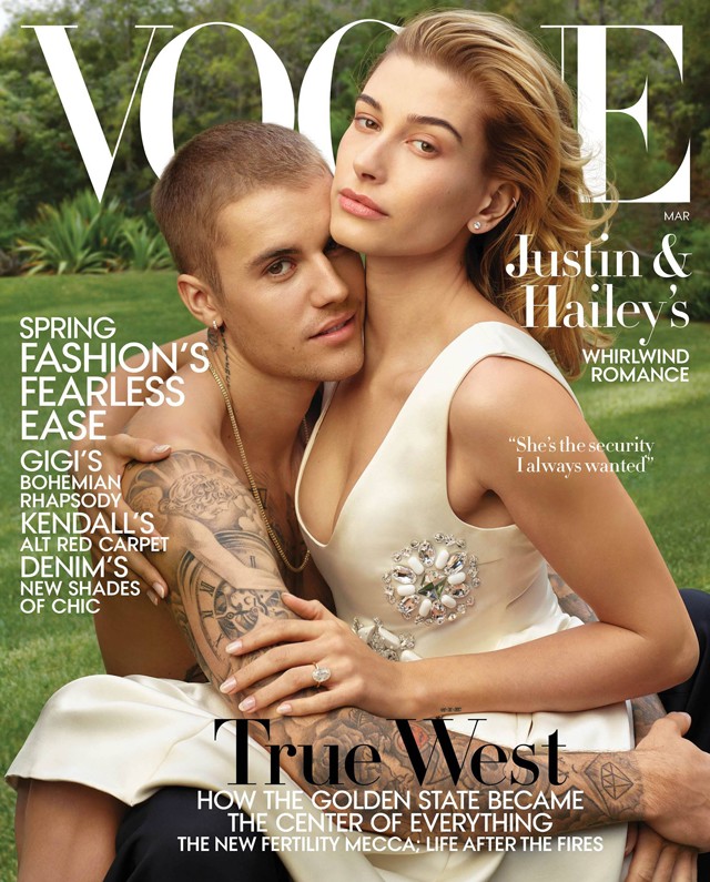 Justin Bieber Hailey Baldwin Vogue