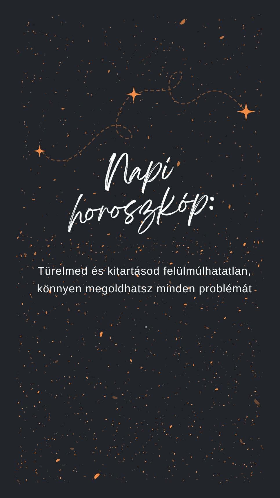 Egy kis emlékeztető a napi horoszkóp szerint