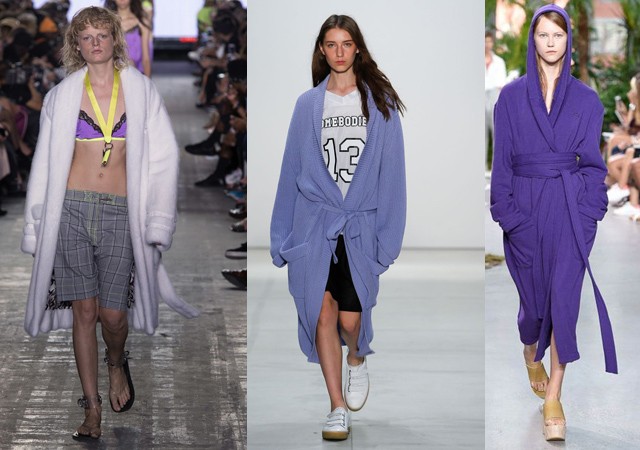 Sportos köntösök az utcai divatban