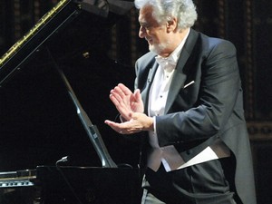 Plácido Domingo a Zeneakadémián