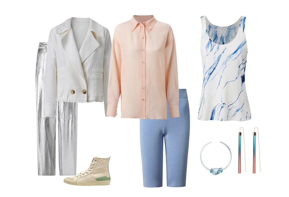 A Mangónál is beköszöntött a tavasz! Pasztell árnyalatok, könnyű anyagok és fonott szandálok szerepelnek az új kollekcióban