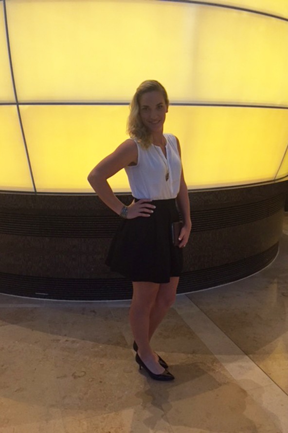 A teniszező csinos kis szettben