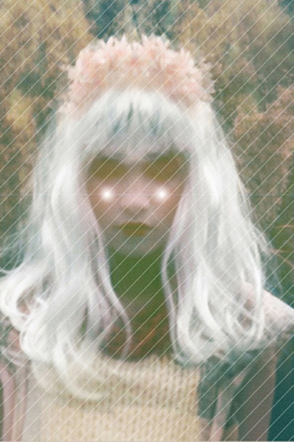 A kiállítást Kóti Réka fotójával reklámozza a galéria.