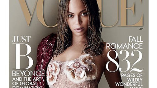 Katasztrófa Beyoncé Vogue címlapja