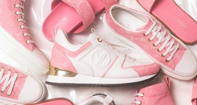 A Louis Vuitton pink sneakerkollekciója MINDEN