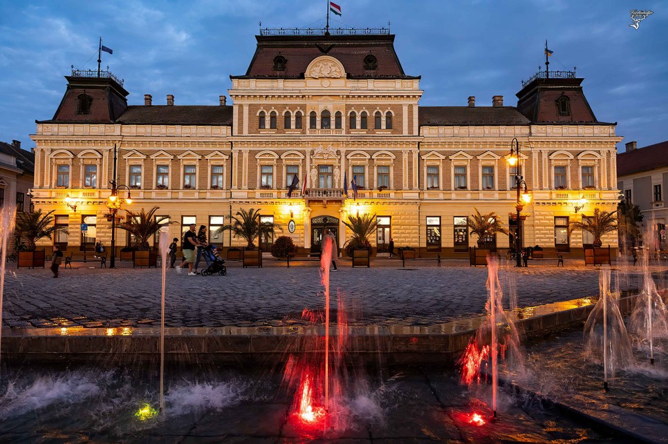A bajai Szentháromság tér