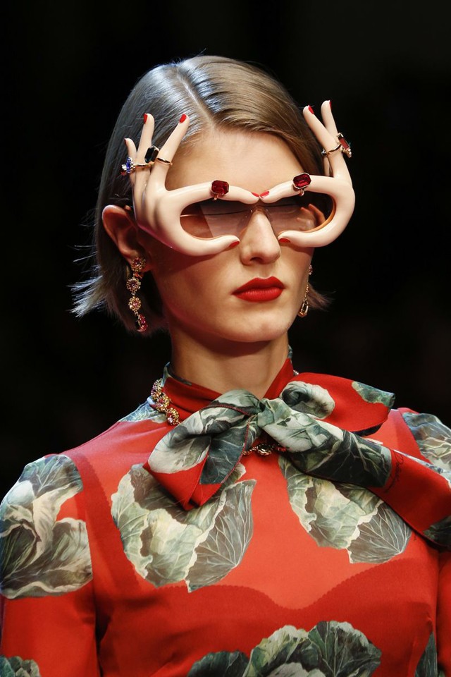 Királylányok és zöldségek a Dolce&Gabbana kifutóján