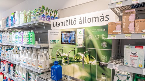 Képesek vagyunk a változásra - A dm utántöltő állomásokat üzemelt be az ökotudatosság jegyében