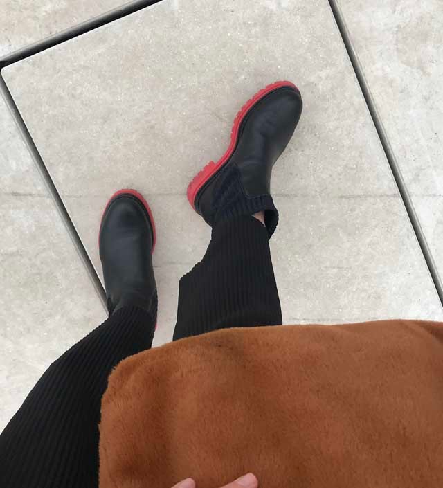 Végh Dóri egy kis csavart vitt a mai szettjébe