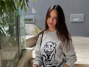 Babanaszi Dafni ma a kedvenc farmerét vette fel