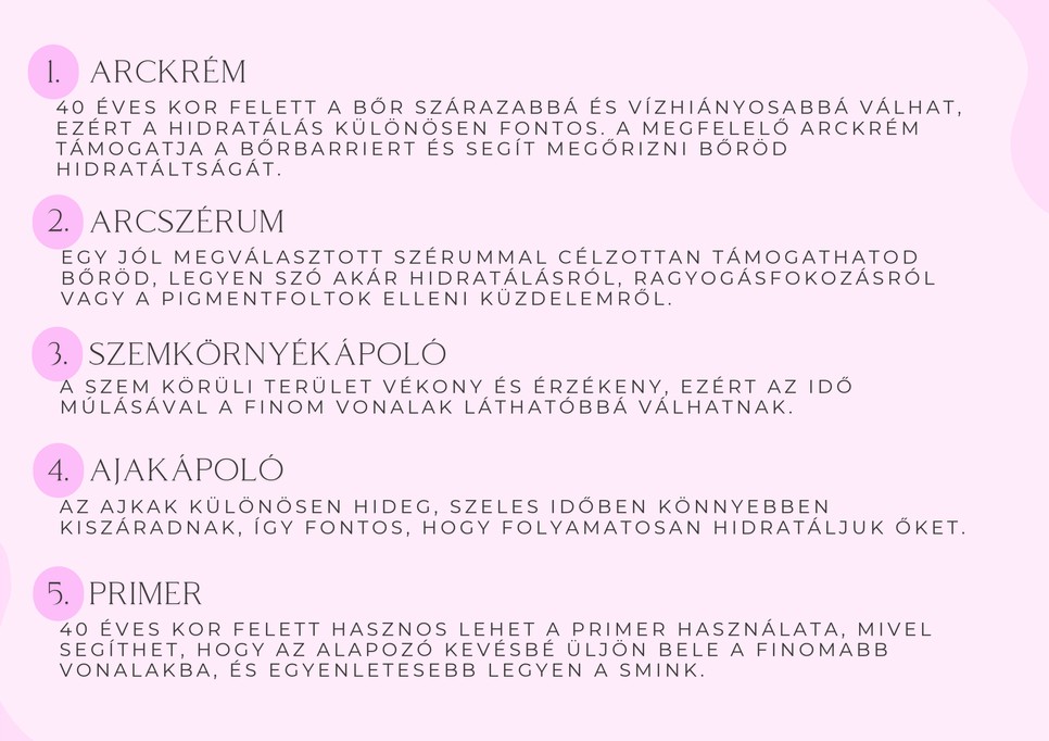 A tökéletes rutint csakis te alakíthatod ki bőröd igényeire szabva, azonban mi segítünk eligazodni, hogy, melyik termékeket miért érdemes választanod.
