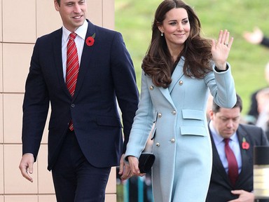 Nézd Kate Middleton cuki pocakját!