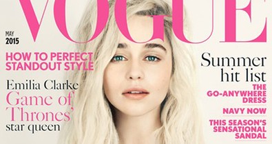 A Trónok harca szőkesége a Vogue címlapján