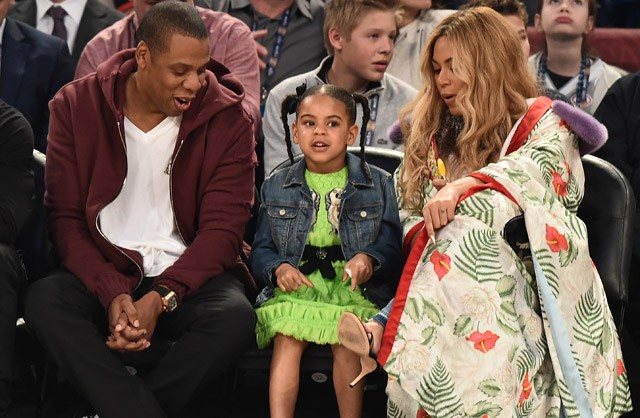 Blue Ivy, Beyoncé és Jay Z