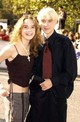 Emma Watson és Tom Felton a kezdetektől fogva nagyon jól kijöttek egymással a Harry Potter-filmek forgatásán. 