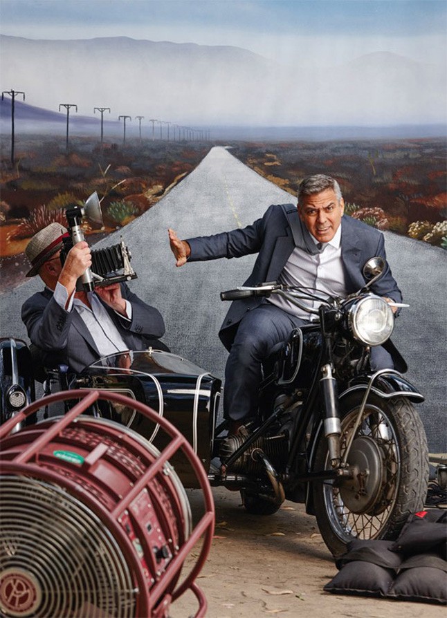 george clooney, vészhelyzet, esquire, címlap