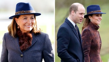 Carole Middleton a Cheltenham Fesztiválon viselte idén ezt a Hicks & Brown Suffolk fedorát. A puha filcből készült darabot 2020-an már láthattuk a lányán, Katalin hercegnén Sandringhamben. 