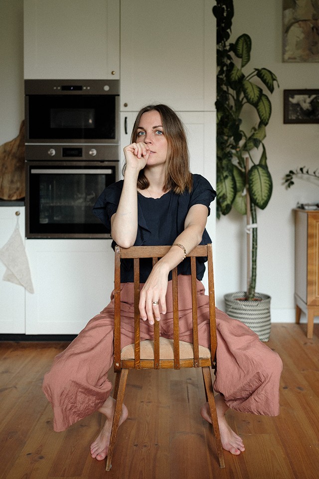 A Gardróbnaplóban Wertán Sára, aki a tudatos, környezetkímélő, kényelmes öltözködés szerelmese