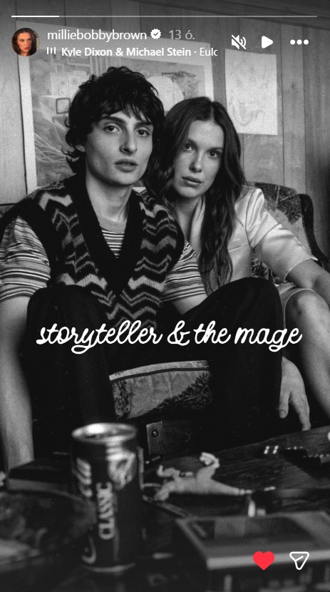 Finn Wolfhard és Millie Bobby Brown 