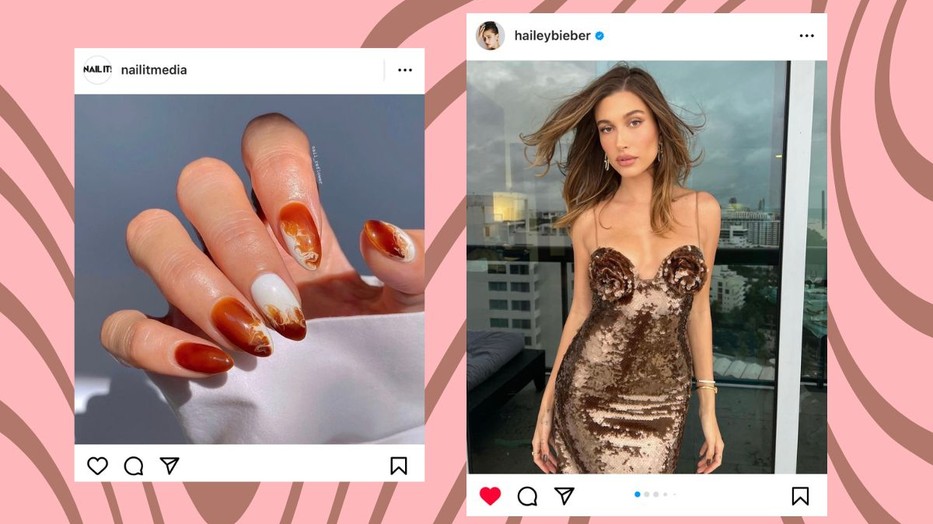 Hailey Bieber Latte körömtrendje lesz az idei ősz sztárja