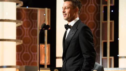 Brad Pitt hiába mosolygott, nagyon összetörtnek látszott a Golden Globe-on