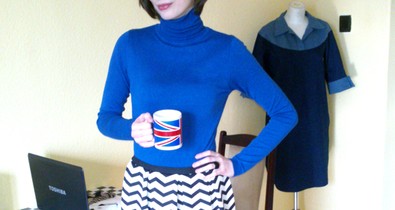 Bajcsai Viki legújabb kollekciójának egyik darabját mutatja meg