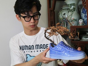 Sneakerek által inspirált porcelánok: Oversize Guo művészete