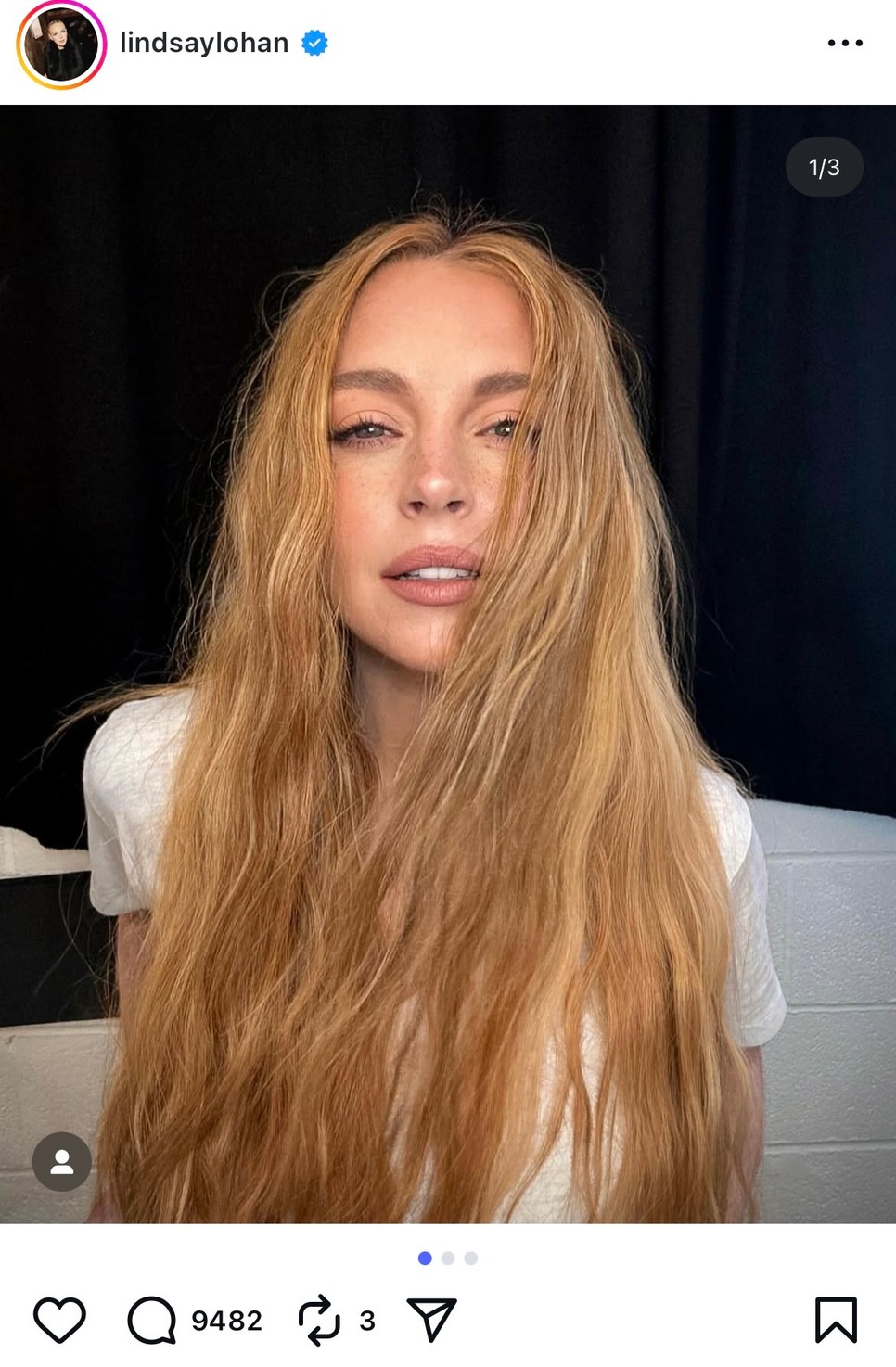 Lindsay Lohan imádja ezt a természetes hajvágást. Hát nem meseszép?
