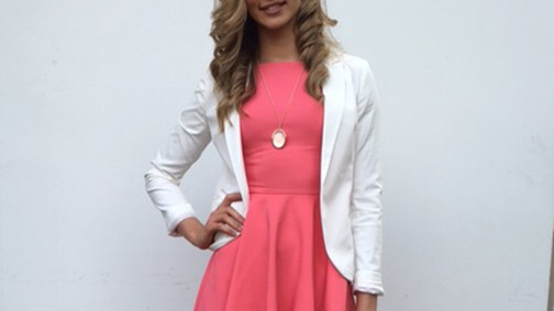 Nyári színekben a csodaszép Senánszky Petra