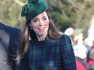 Karácsony Kate Middleton-módra