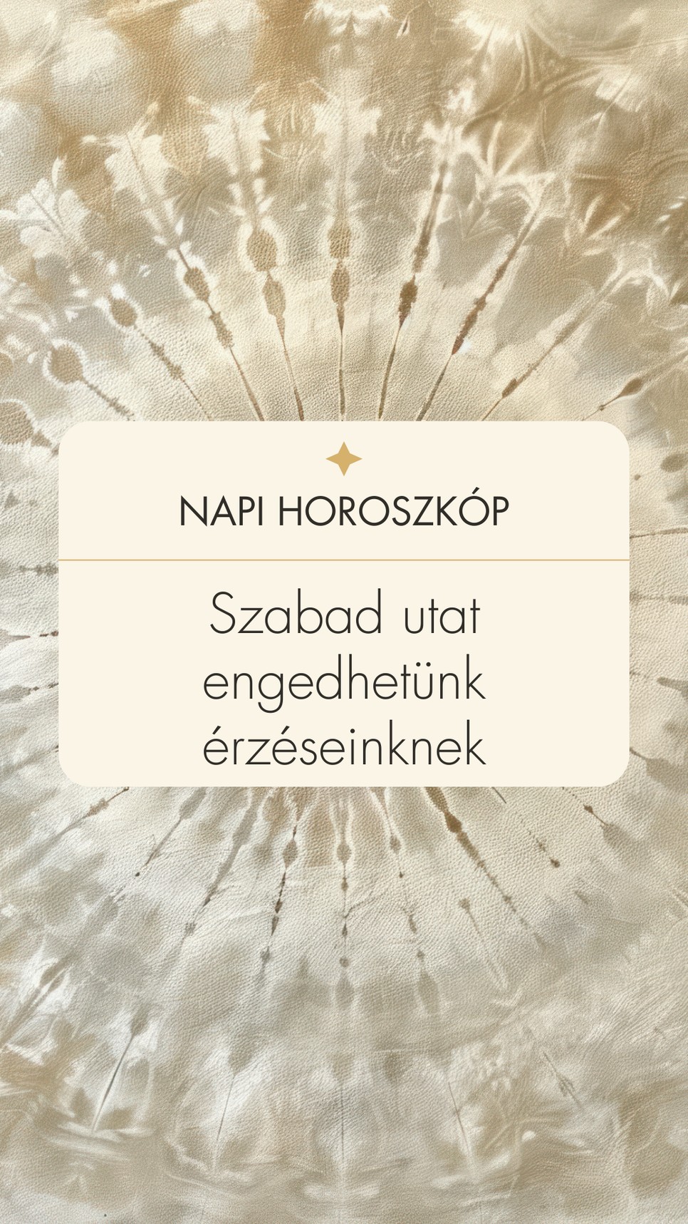 Napi horoszkóp: ne szégyelljük ma a könnyeinket