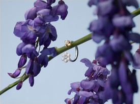 Pandora x Bridgerton gyöngyös méh motívumos gyűrű az A szerelem szabályai kollekcióból 