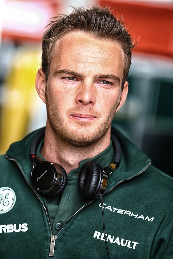 Giedo van der Garde holland pilóta, aki az est DJ-je is lesz