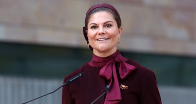 Viktória svéd királyi hercegnő élete legmerészett szettjében jelent meg, csak úgy vonzotta a tekinteteket