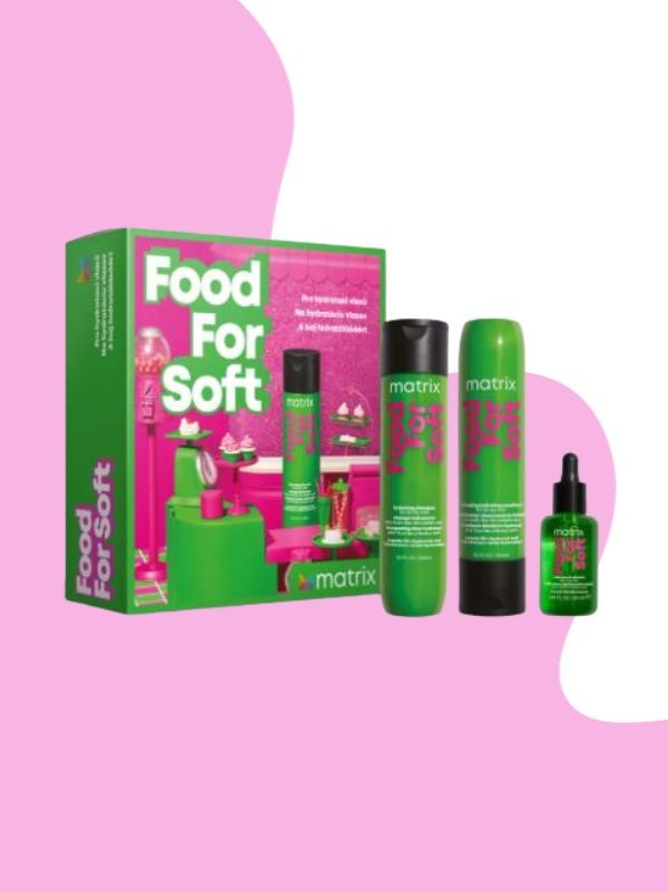 Food For Soft ajándékszett (száraz hajra) MATRIX 15 160 Ft /csomag 20% kedvezménnyel, GLAMOUR-kuponnal 12 128 Ft