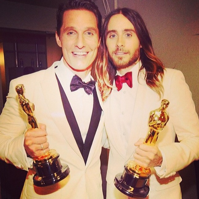 Szerintünk mindketten piszkosul megérdemelték ezt a díjat! Bocsi, Leo...