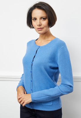 Kék zsebes kötött kardigán EMPORIUM 13 990 Ft