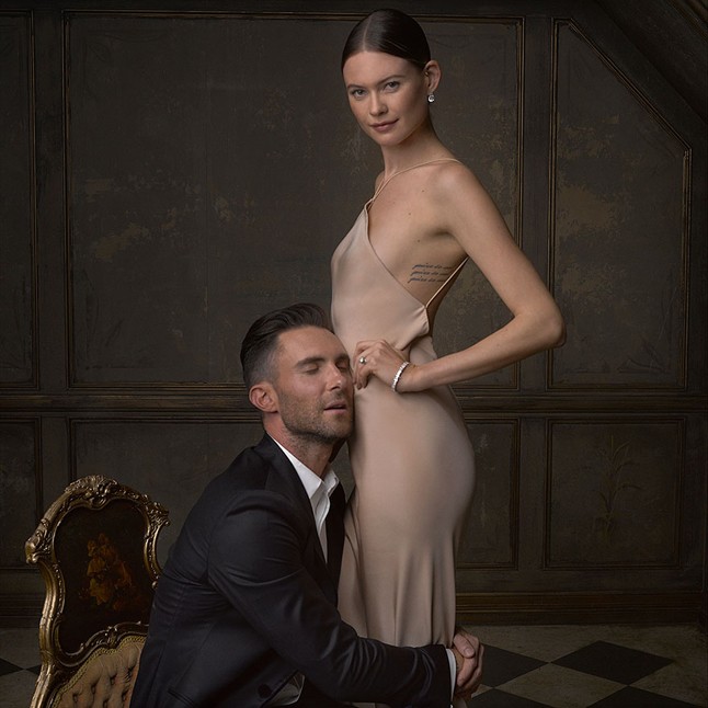 Adam Levine és Behati Prinsloo