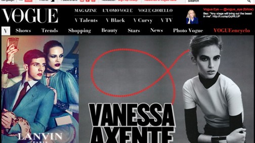 Axente Vanessára felfigyelt az olasz Vogue is